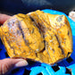 237 gram Polished Indonesia Yellow Aromatic Amber for Healing AY26M134