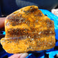 237 gram Polished Indonesia Yellow Aromatic Amber for Healing AY26M134