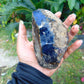 374 gram Rough Raw Indonesian Blue Amber for Healing RBAR32