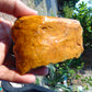 171 gram Polished Indonesia Yellow Aromatic Amber for Healing AY26M152