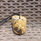 63 gr Genuine Natural Indonesian Yellow Cream Amber Big Pendant 26CPX13