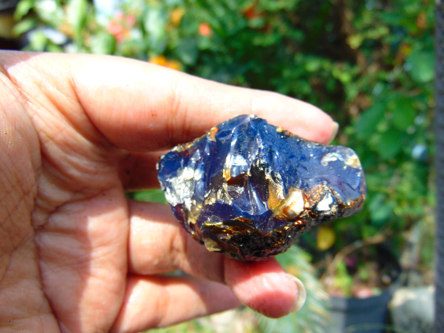25 gram Rough Raw Indonesian Blue Amber for Healing AGRB155