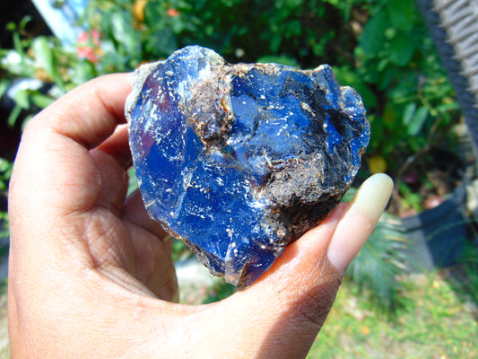 92 gram Rough Raw Indonesian Blue Amber for Healing RBAR59