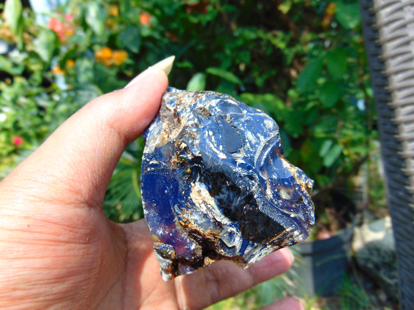 92 gram Rough Raw Indonesian Blue Amber for Healing RBAR59