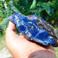 145 gram Rough Raw Indonesian Blue Amber for Healing RBAR58