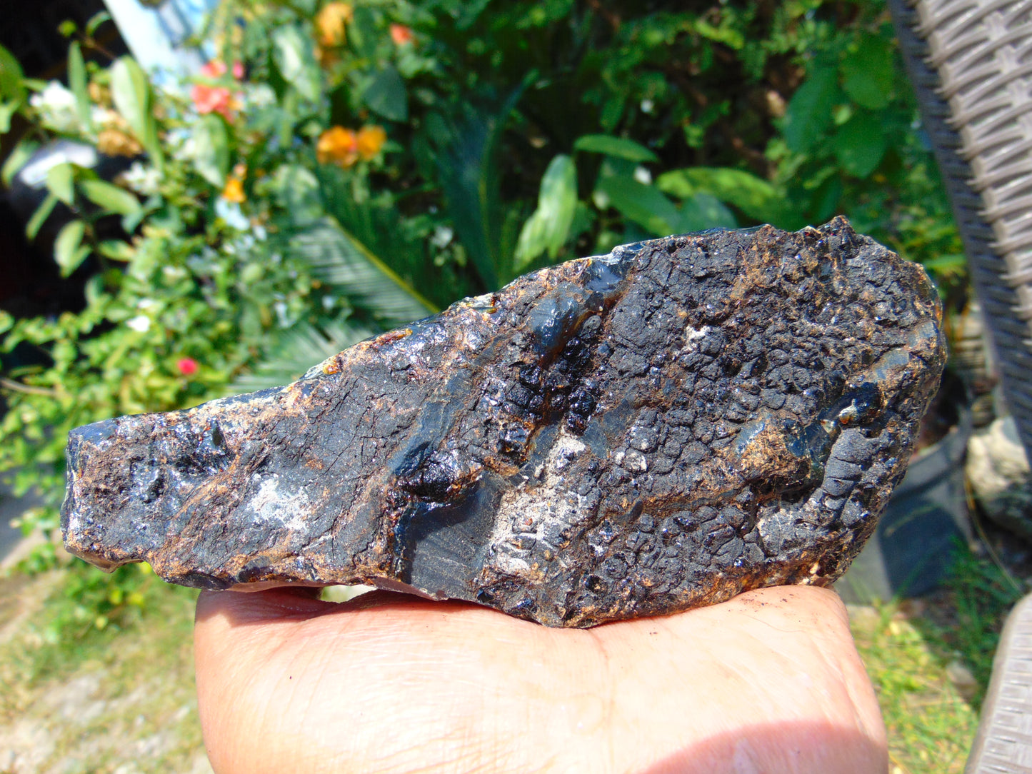 210 gram Rough Raw Indonesian Blue Amber for Healing RBAR98
