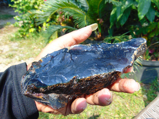 210 gram Rough Raw Indonesian Blue Amber for Healing RBAR98