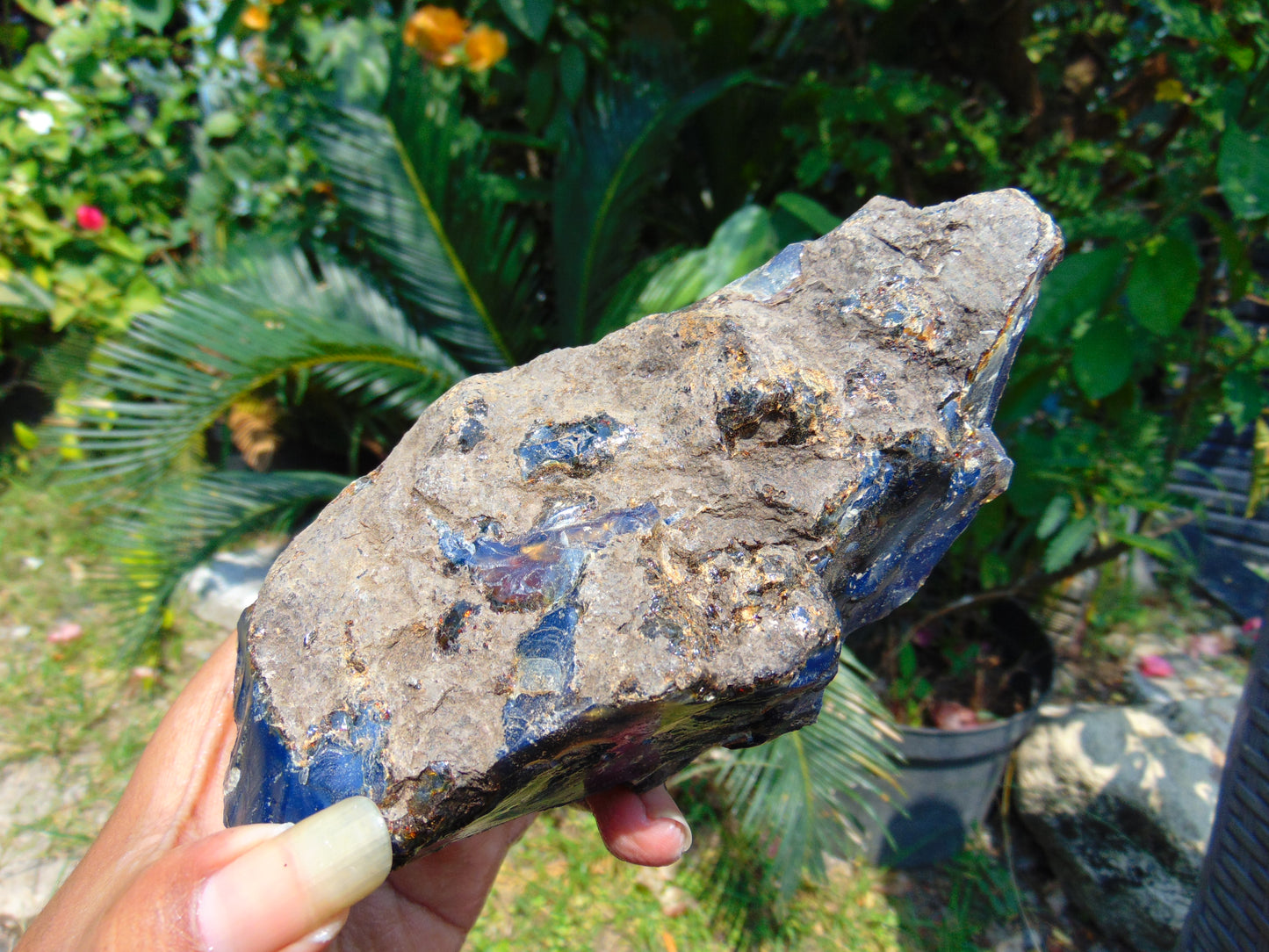 291 gram Rough Raw Indonesian Blue Amber for Healing RBAR33