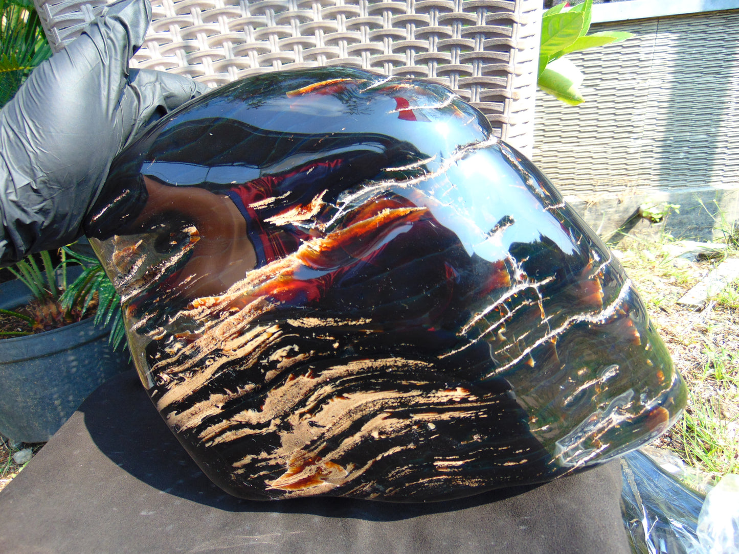 7915 gram Big Indonesian Sumatra Green Blue Amber for Healing ST130