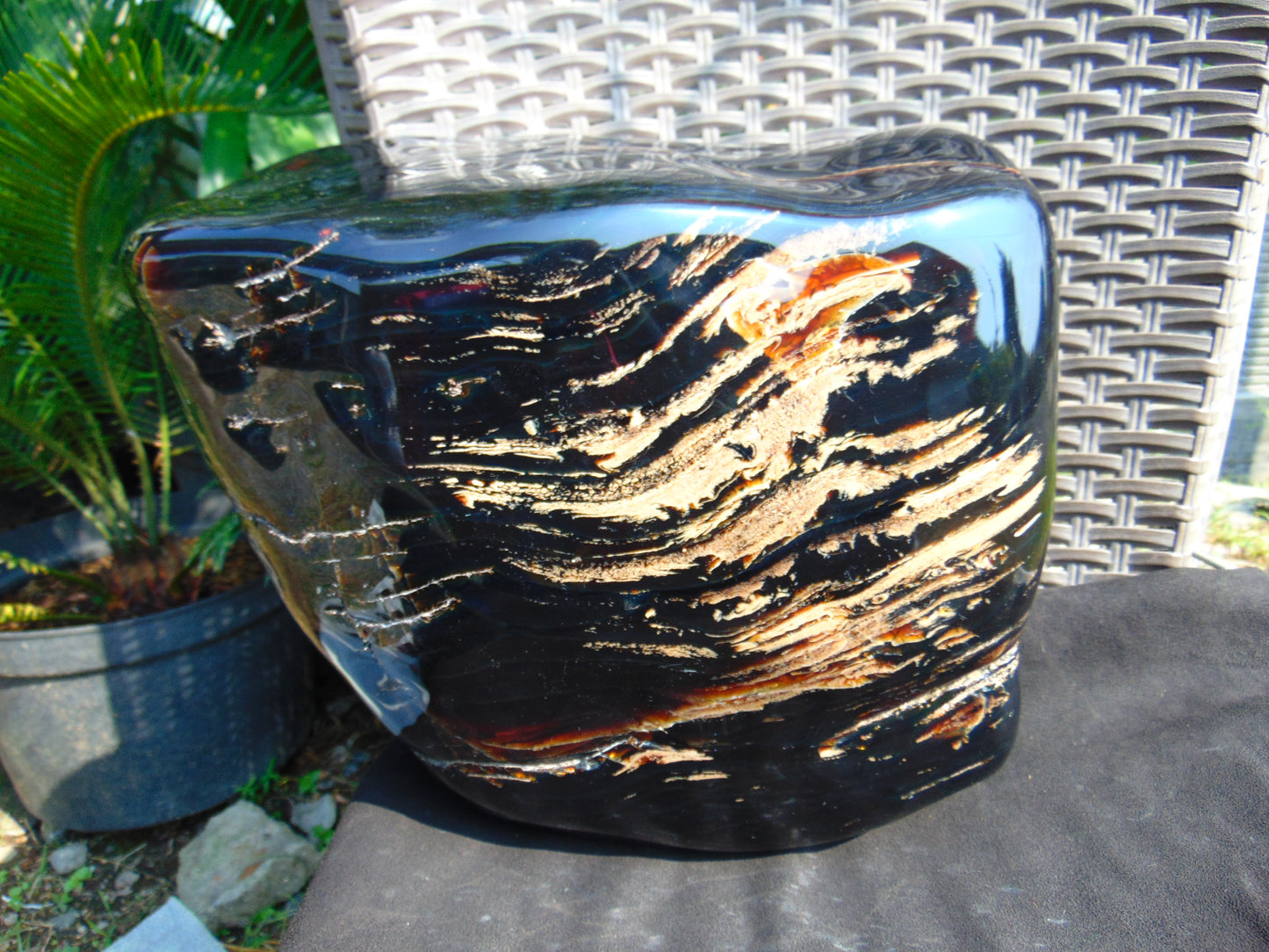 7915 gram Big Indonesian Sumatra Green Blue Amber for Healing ST130