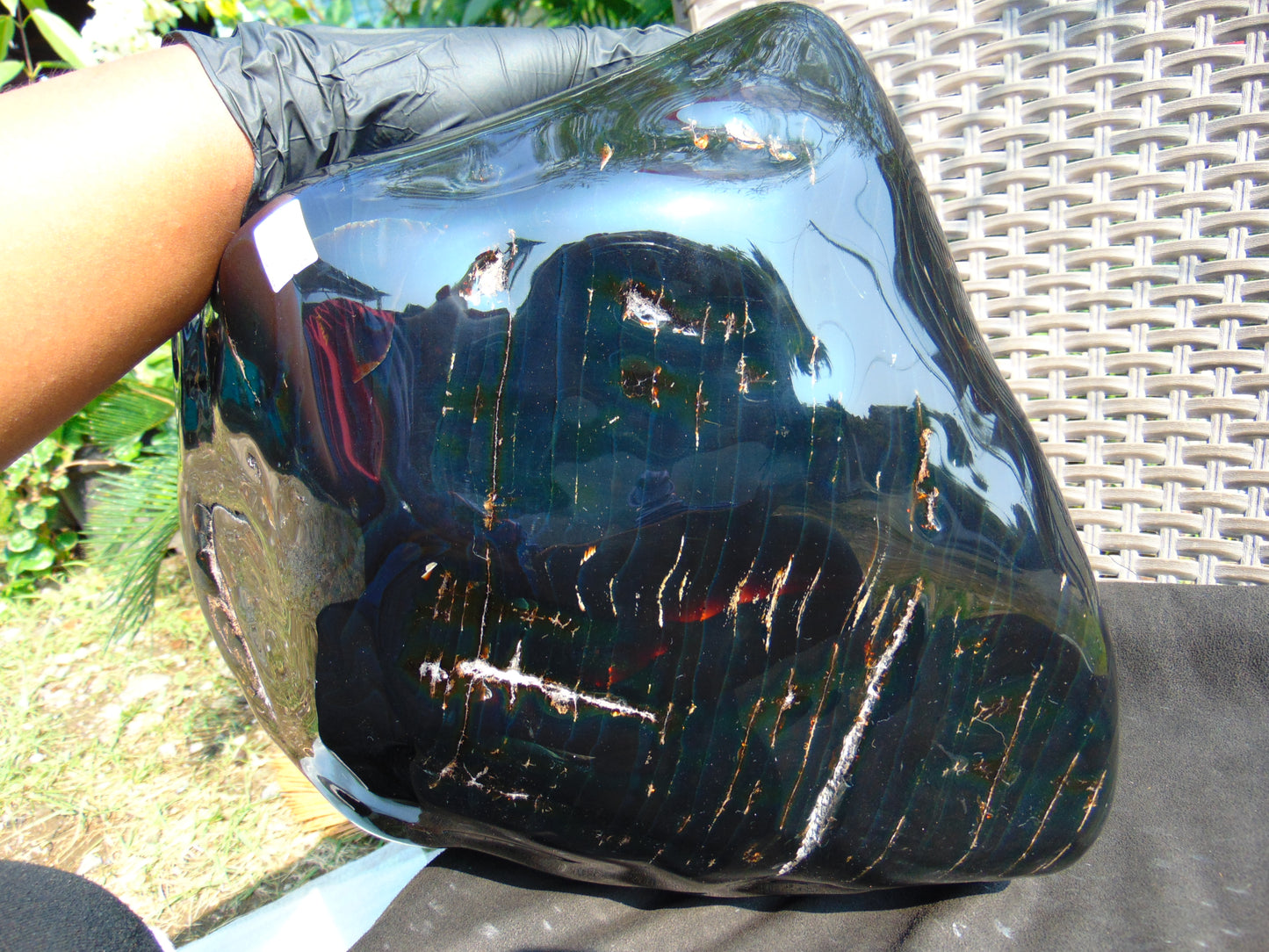 7915 gram Big Indonesian Sumatra Green Blue Amber for Healing ST130