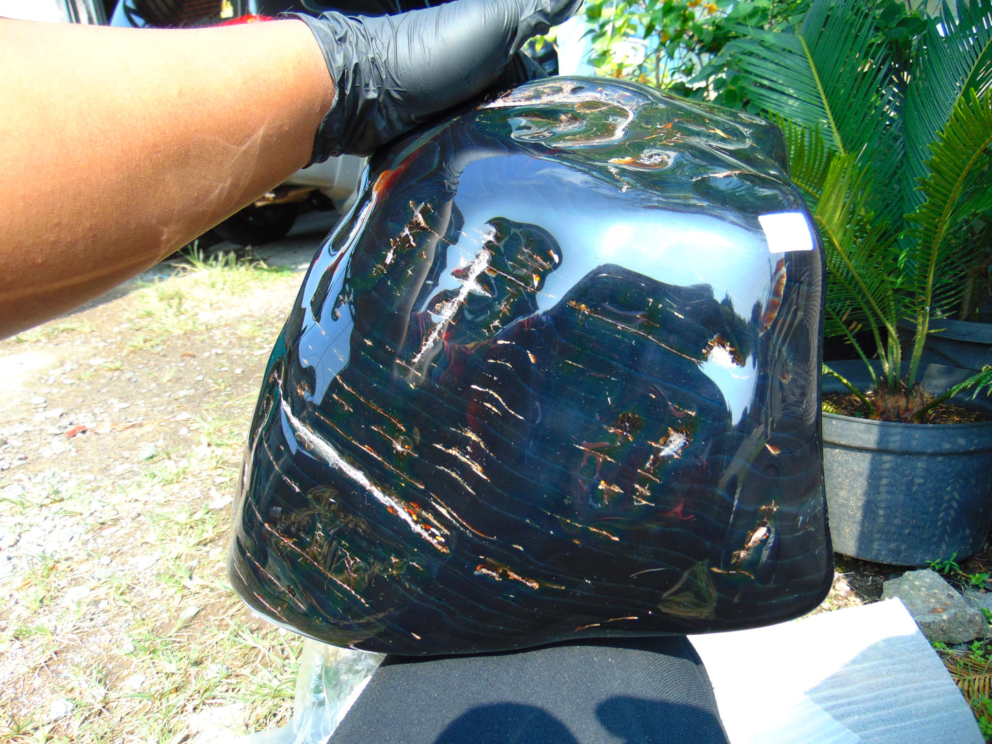 7915 gram Big Indonesian Sumatra Green Blue Amber for Healing ST130