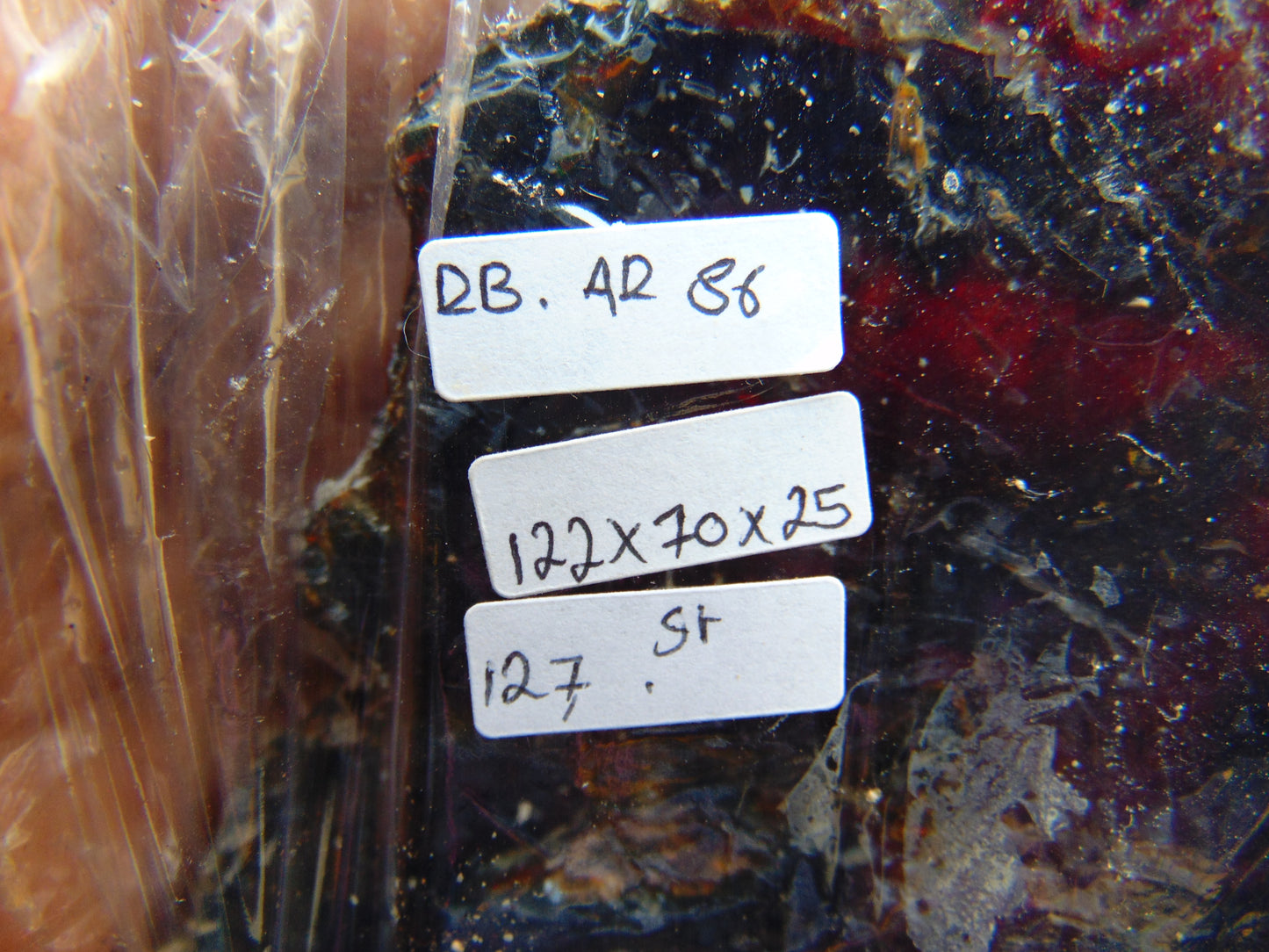 127 gram Rough Raw Indonesian Blue Amber for Healing RBAR86