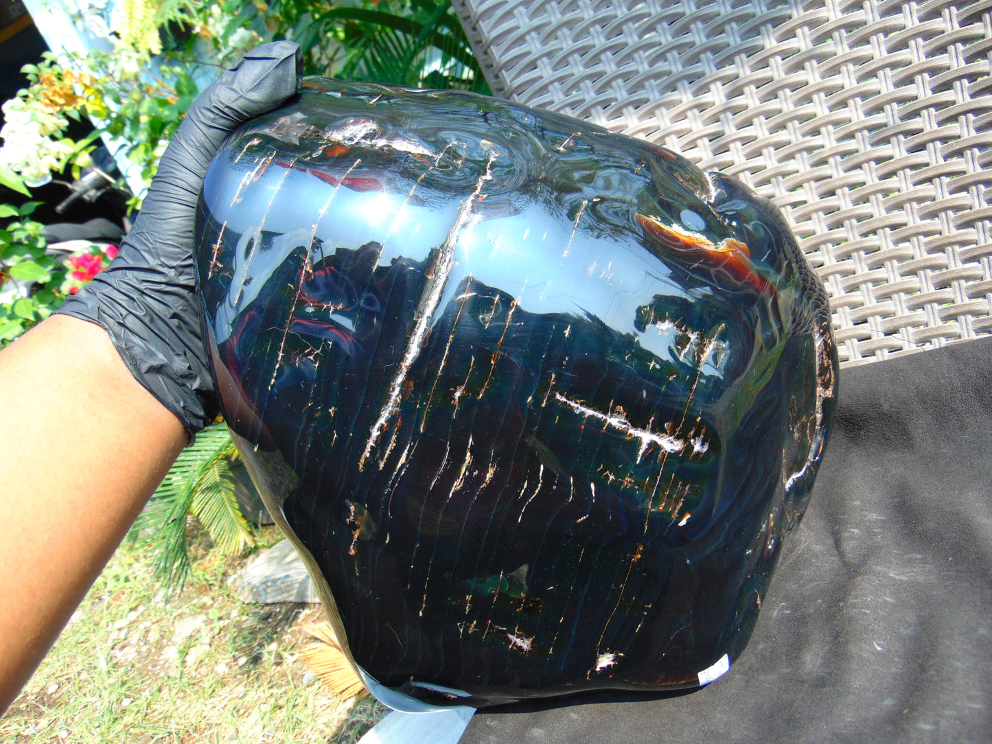 7915 gram Big Indonesian Sumatra Green Blue Amber for Healing ST130