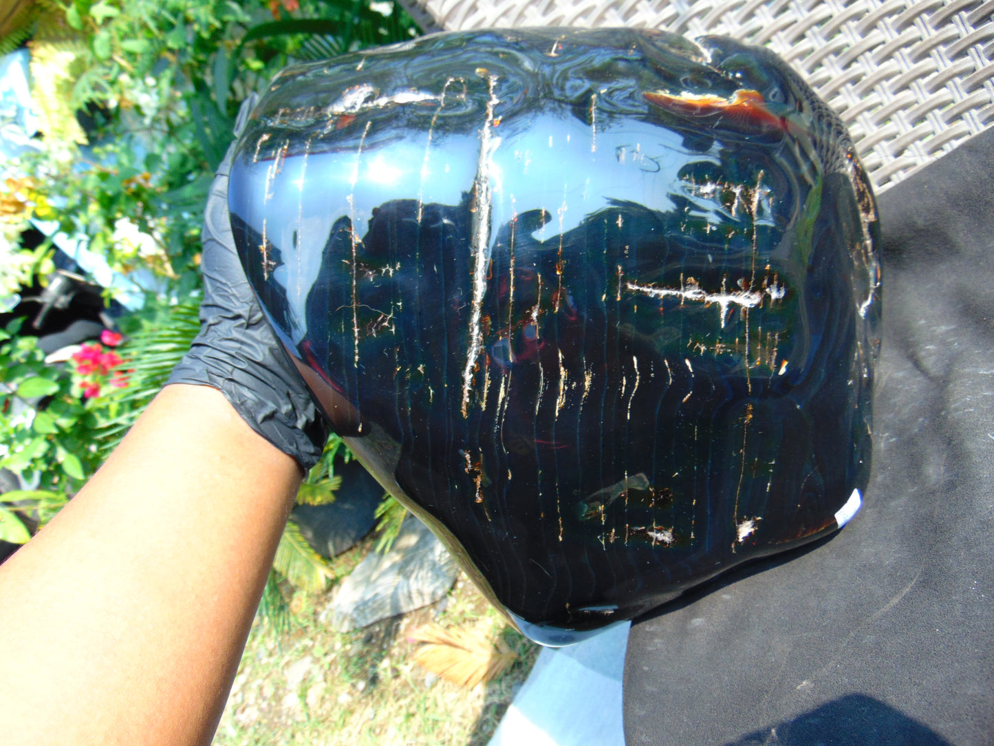 7915 gram Big Indonesian Sumatra Green Blue Amber for Healing ST130