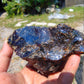 121  gram Rough Raw Indonesian Blue Amber for Healing RBAR39