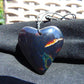 19 gr Heart Pendant Indonesian Blue Amber for Healing 25N256