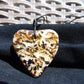 10 gr Heart Pendant Indonesian Blue Amber for Healing 25Y218
