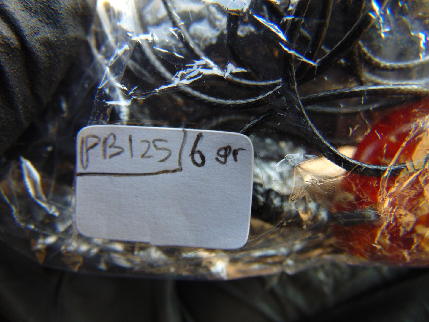 6 gram Pendant Indonesian Red Amber for Healing PB125