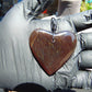 16 gr Heart Pendant Indonesian Red Amber for Healing 25Y190