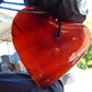 16 gr Heart Pendant Indonesian Red Amber for Healing 25Y190