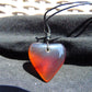 7 gr Heart Pendant Indonesian Blue Amber for Healing 25Y166
