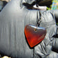 7 gr Heart Pendant Indonesian Blue Amber for Healing 25Y166