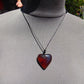 7 gr Heart Pendant Indonesian Blue Amber for Healing 25Y166