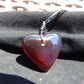 11 gr Heart Pendant Indonesian Blue Amber for Healing 25Y160