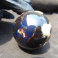 105 gr Shaped Ball Sphere Indonesian Blue Amber for Healing AJ1059