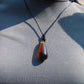 7 gram Pendant Indonesian Blue Red Amber for Healing pb247