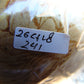 241 gr Shaped Egg - 87x71 mm Indonesia Aromatic Perfumed Yellow Cream Amber , Natural Stone Egg, Unique Home & Altar Decor 26CTL8