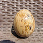 190 gr Shaped Egg - 84x64 mm Indonesia Aromatic Perfumed Yellow Cream Amber , Natural Stone Egg, Unique Home & Altar Decor 26CTL2