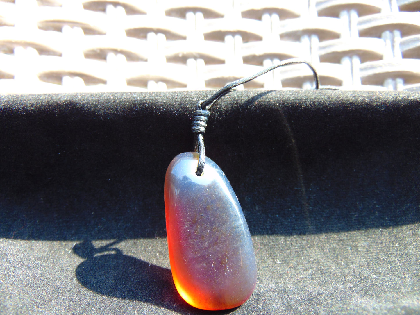 8 gram Pendant Indonesian Blue Amber for Healing a14