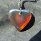 10 gr Heart Pendant Indonesian Blue Amber for Healing 25Y152