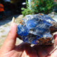 196 gram Rough Raw Indonesian Blue Amber for Healing RBAR47
