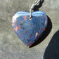 12 gr Heart Pendant Indonesian Blue Amber for Healing 25Y215