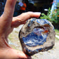 196 gram Rough Raw Indonesian Blue Amber for Healing RBAR47