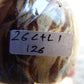 126 gr Shaped  Egg - 70x55 mm Indonesia Aromatic Perfumed Yellow Cream Amber, Natural Stone Egg, Unique Home & Altar Decor 26CTL1