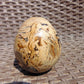 218 gr Shaped  Egg - 82x70 mm Indonesia Aromatic Perfumed Yellow Cream Amber, Natural Stone Egg, Unique Home & Altar Decor 26CTL10
