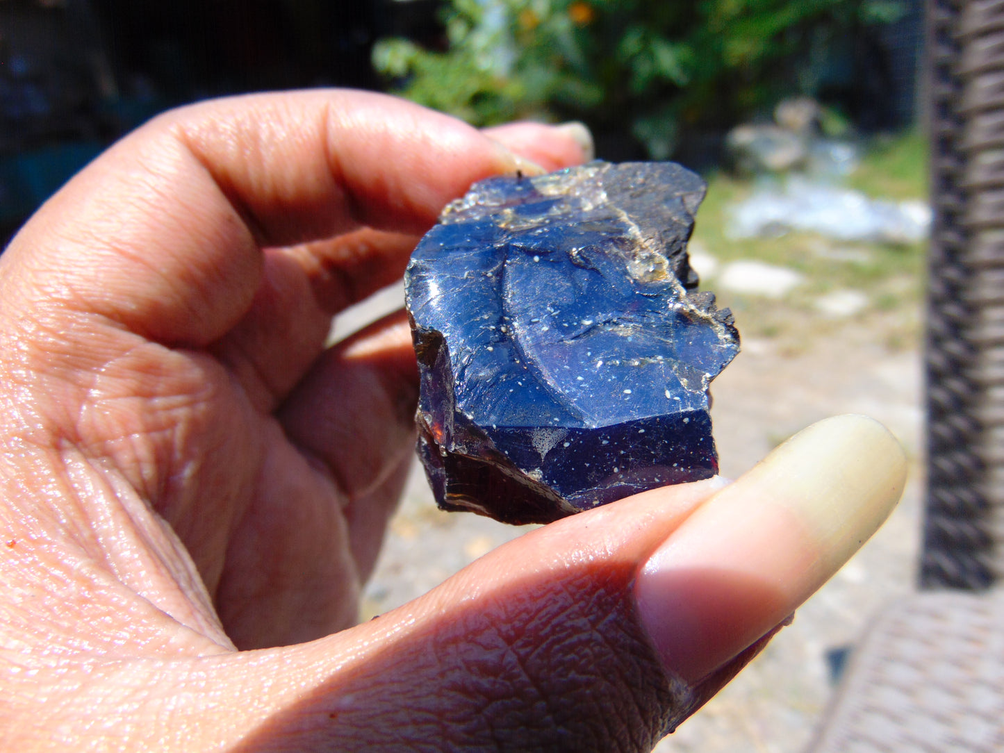 18 gram Rough Raw Indonesian Blue Amber for Healing RBM10