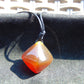7 gram Teardrop Pendant Indonesian Red Amber for Healing PBY369