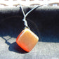 7 gram Teardrop Pendant Indonesian Red Amber for Healing PBY369