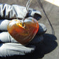 10 gr Heart Pendant Indonesian Amber for Healing 25A302