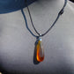8 gram Teardrop Pendant Indonesian Blue Amber for Healing PB154