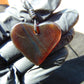 5 gr Heart Pendant Indonesian Amber for Healing 25Y220