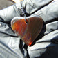 5 gr Heart Pendant Indonesian Amber for Healing 25Y220