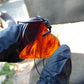 5 gr Heart Pendant Indonesian Amber for Healing 25Y220