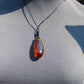 6 gram Teardrop Pendant Indonesian Blue Amber for Healing PB137