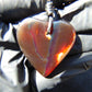 6 gr Heart Pendant Indonesian Amber for Healing 25Y211